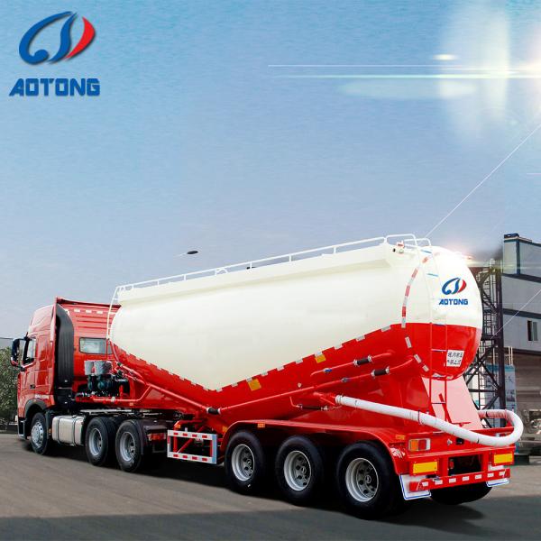 30-50t Max Payload 3 Axles Dry Bulk Cement Tank Truck Trailer for Mobile Road Tanker