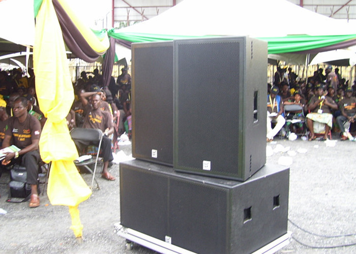 Pa Horn Speaker Professional Audio System Singe 15''  Three Way Full Range