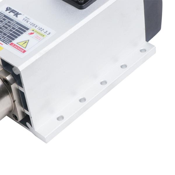 YFK 3.5KW Speed Wood Air-Cooled Spindle Motor for CNC Router and Motor Drive Upgrade
