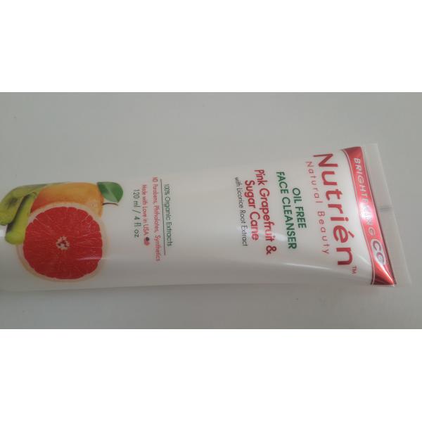 100ml ISO Pearl luster Cosmetic Packaging Laminated Round Tube Plastic Barrier material for face clean hands cream