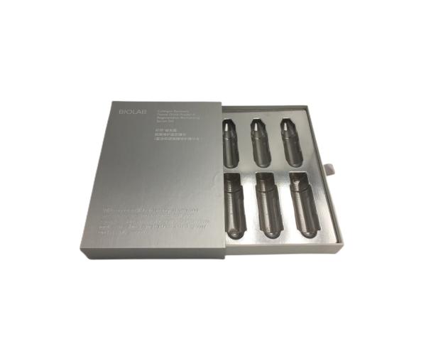 Brand custom skin care product essence packaging box with better texture packaging