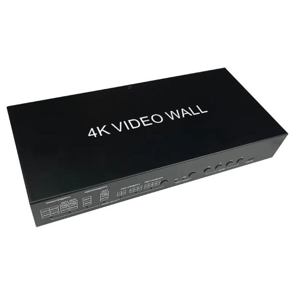 JCVISION 4K Video JCVISION Wall HDMI2.0 Matrix 2 в 4 выхода с 2X2 Выход на стену видео самоадаптивный L / R аудио выход