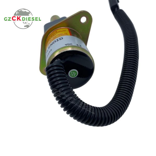 12V Fuel Stop Solenoid Valve 3930233 3923680 SA-4335-12 for Engine 6BT 5.9L 6CT 8.3L