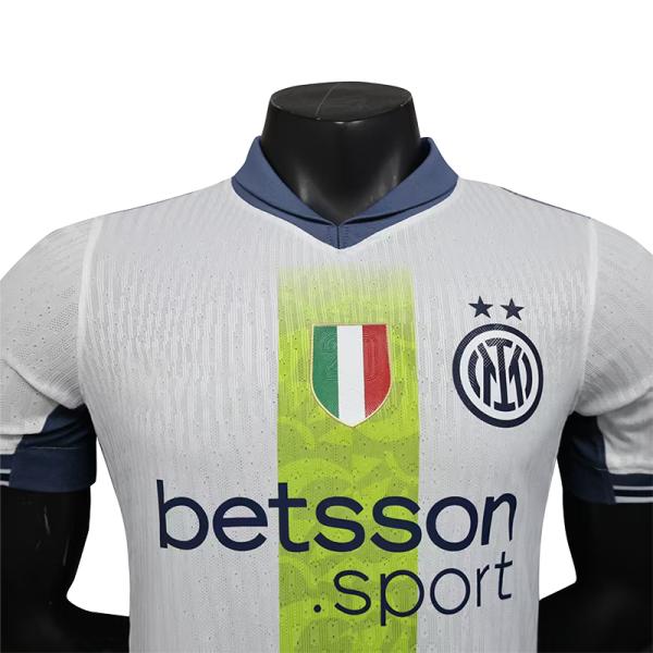 Inter Milan 2526 Pre-Match Jersey - Custom Polyester Football Shirt