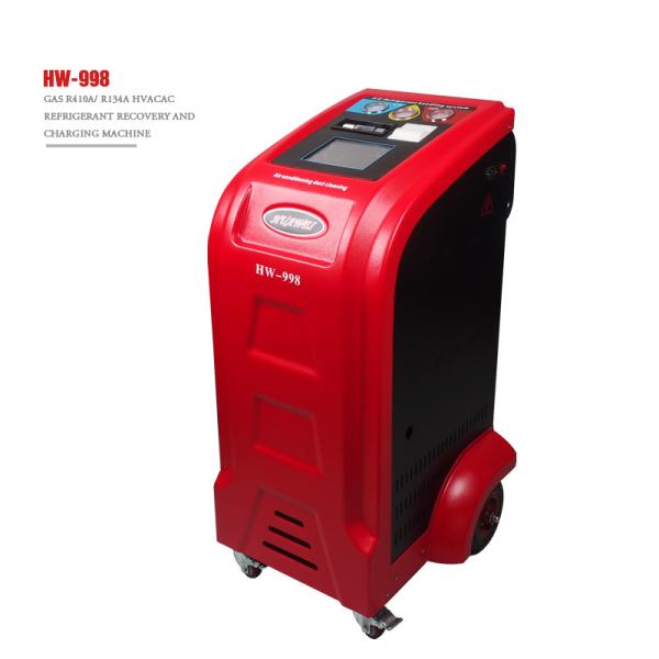 High quality model 998 recovery & charging function AC Refrigerant Recovery Machine with database