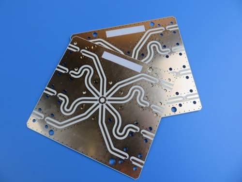 High Frequency PCB Board On Rogers 10 mil RO4350B With Immersion Gold for Radar Detector