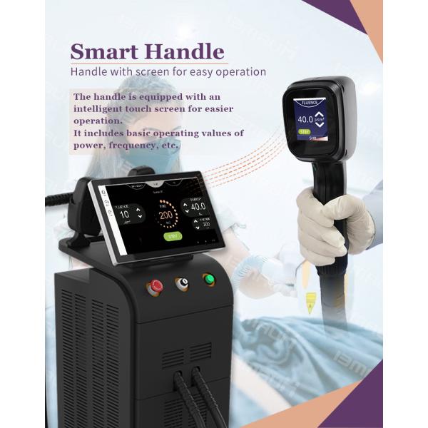 Weifang Huamei 4 Wavelength 755 808 1064nm Diode Laser Hair Removal Titanium ICE Laser