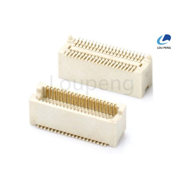 0.5mm pitch Board to Board Connector, PCB connector, female, gold plated, H=5.0mm, 10pin ~ 80pin