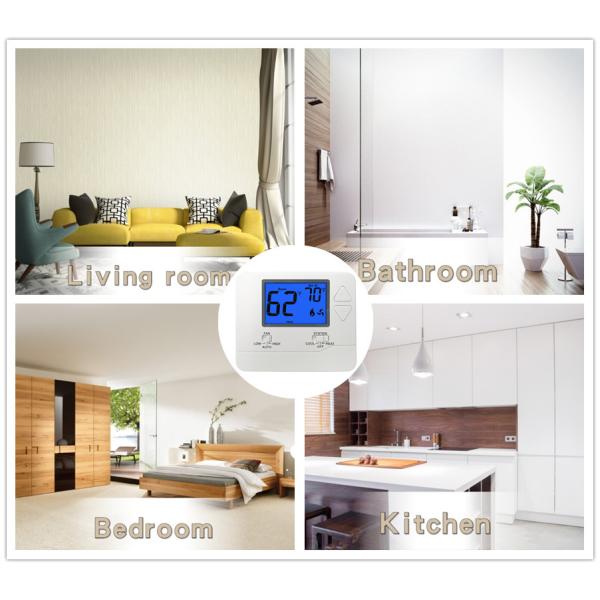 Всеобщая стена термостата ХВАК 24В - установленная для цвета белизны спальни