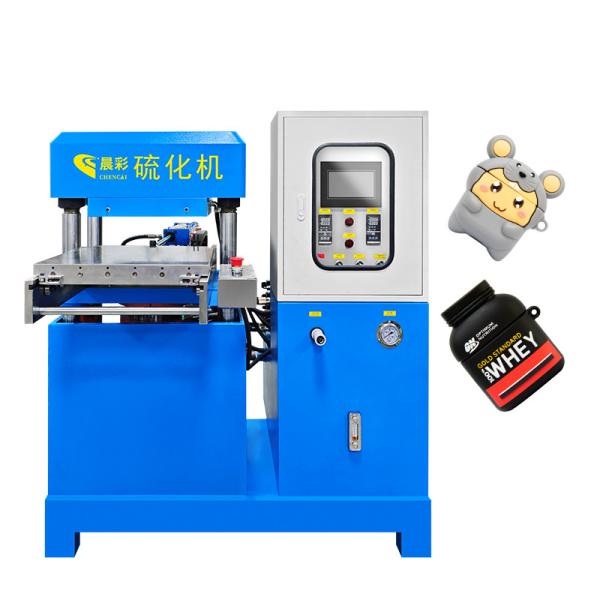 Automatic Silicone Earphone Case Vulcanizing Machine for Making Keychains