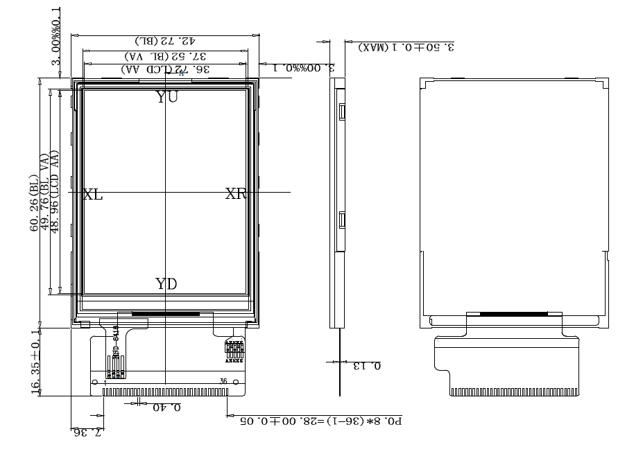 TFT Lcd модуля 240 x 320 дюйма TFT Lcd экрана дисплея 2,4 ODM Lcd OEM модуль дисплея сенсорного экрана точек