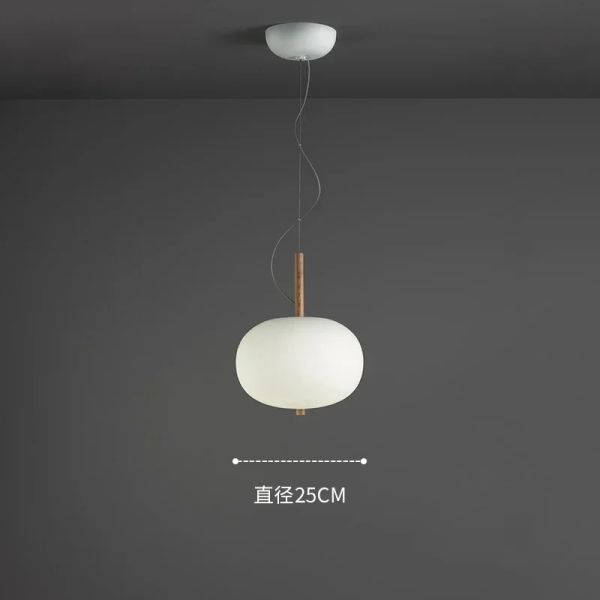 Scandinavia Pendant Light Big Glass Ball Ceiling Chandelier Suspension Hanging (WH-GP-199)