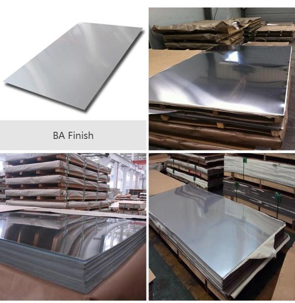 AISI 430 Cold Rolled BA Finish 0.3-3.0mm Thick 4ft x 8ft Stainless Steel Sheet