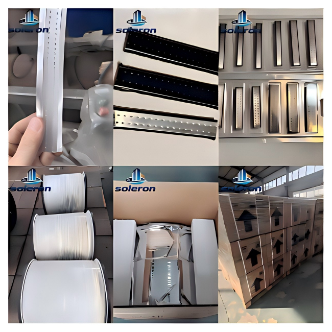 Durable Butyl Sealing Spacer Aluminum Ideal for Insulating Glass Installation within Office Building Settings