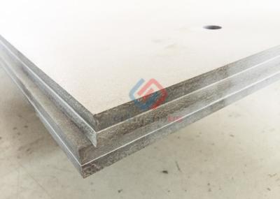 Customized Chroming Hot Press Platen 30kg / cm2 up to 3.500 mm holes