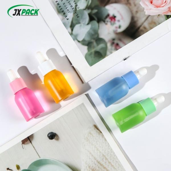 Transparent Skin Care Serum Dropper Bottle PET Plastic Sealing Type Pump Sprayer Bottle