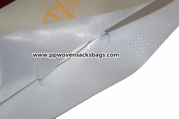 Transparent PP Woven BOPP Laminated Bags with Handle for Rice
