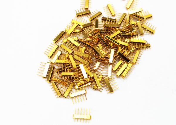 Vidro hermético de 6 pinos para metal os encabeçamentos do Multi-pino dos conectores do selo que espaçam 1.27mm