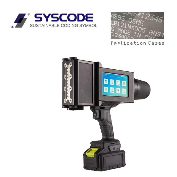 Portable Handheld Large Character Inkjet Printer for Metal Pipes