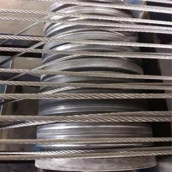 Stainless Wire Rope 304 7x7 1.0mm 1.2mm 1.5mm 2.0mm 2.5mm Galvanized or Stainless Steel for Heavy-Duty Applications