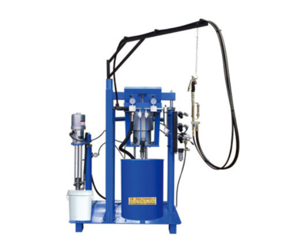 two part component silicone sealant extruder machine