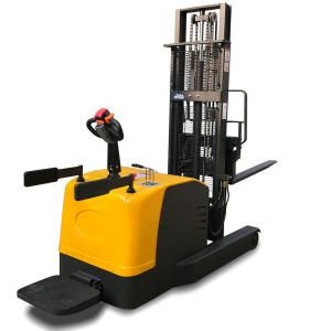 1.6 ton rated capacity pallet stacker high quality electric counterbalanced
