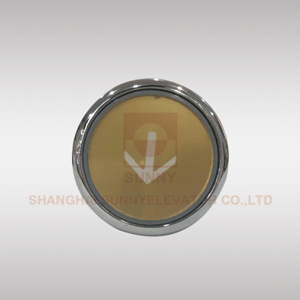 Elevator Braille Button / Lift Push Button EN81-70 With Marvelous Look