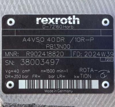 Rexroth A4VSO355 Hydraulic Piston Pump 280 Bar 1800 RPM