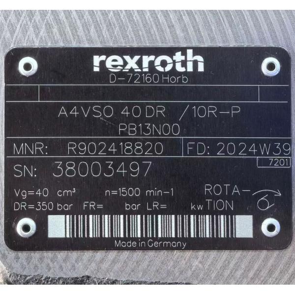 Rexroth A4VSO355 Hydraulic Piston Pump 280 Bar 1800 RPM
