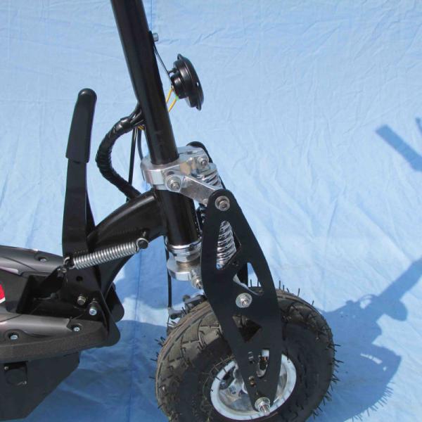 Green Folding Electric Mobility Scooter Lightweight With Lead Acid / Lithium Battery