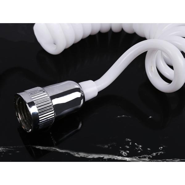 0.6mpa Bidet Hose Shower Plastic Hose Toilet Companion Spray Gun Water Retractable Spring Tube Shower Tube