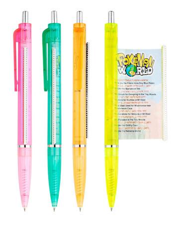 Top quality customized pull out banner pen/promoiton stylus pen/plastic ballpoint pen