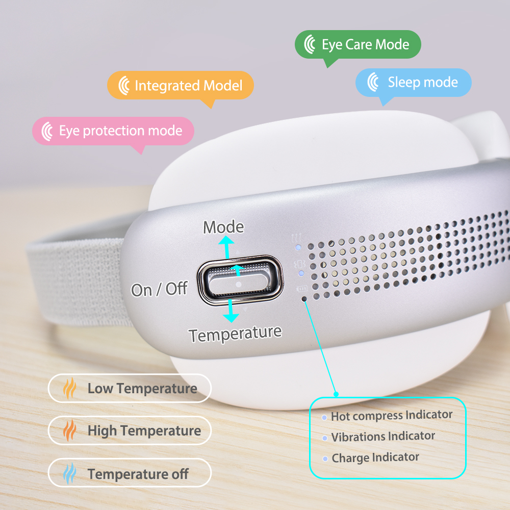 New Products Hot Sale Eye Massager Stress Relief Machine With Adjustable Heat