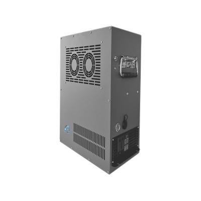 Movable Air-Cooling Hydrogen Power Generator System Metal Bipolar Plate