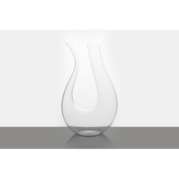 1000ML U Shaped Swan Crystal Wine Decanter 35oz Hand Blown Lead Free