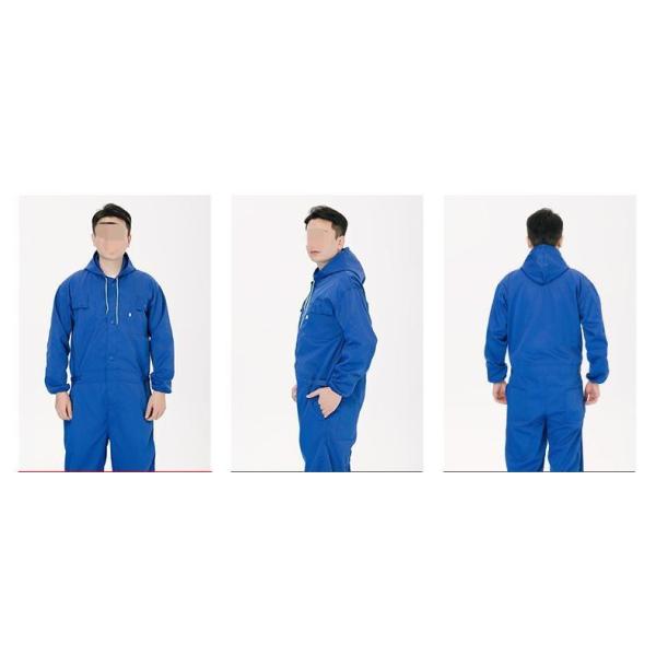 Vêtements de travail industriels en un seul morceau Vêtements de protection du travail à l'épreuve de la poussière