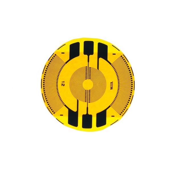 Jauge de contrainte BF350-3FB pour contraintes de flexion, faible dispersion et haute sensibilité, conception à grille double parallèle