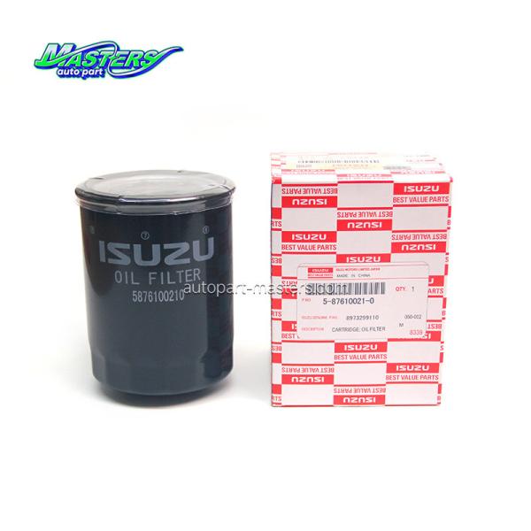 Masters 5-87610021-0 Filtro de óleo 5876100210 para ISUZU NKR NPR 4JH1