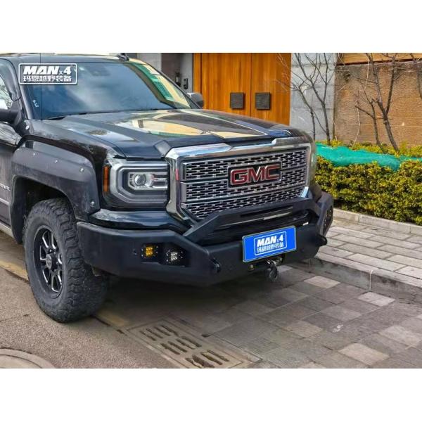 Heavy Duty GMC Sierra Bull Bar Pickup Front Bumper For GMC 1500