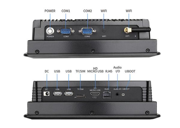 15W PCAP EMMc Embedded Industrial Tablet PC 2G RAM 8G 8in 1.5GHz