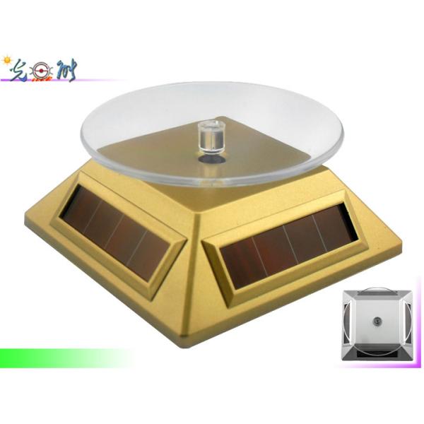 Solar display stand