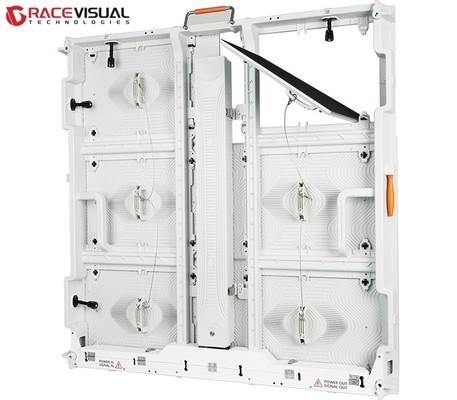 Energy Saving IP66 Waterproof Outdoor LED Billboard with White Cabinet Design 8000nits Brightness and 3840Hz Refresh Rate
