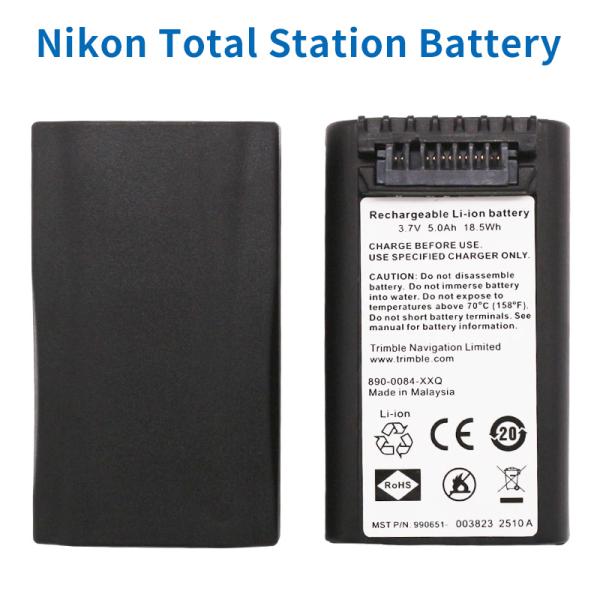 Nikon New 2M/2C Li-ion Battery 3.7V 5000mAh For Ni-kon 2M/C DPL-322 Total Station