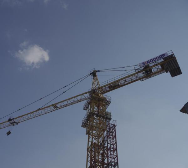 construction machine Electric Tower Crane 10 Ton