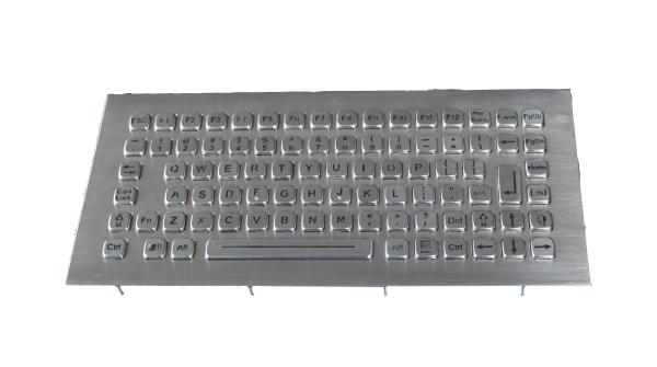 Formato marinho do estojo compacto do teclado do luminoso feito sob encomenda com 87 chaves, chaves de função
