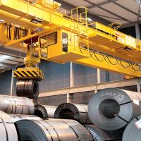 planta de aço eletromagnética aérea Crane For Steel Mill da viga dobro de 20 toneladas