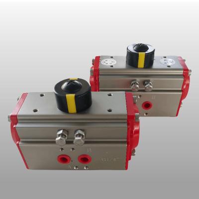 Rack And Pinion Dual Action Pneumatic Actuator No Noise For Mining And Power Plant