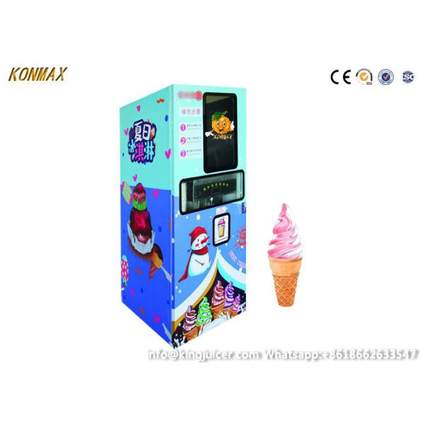 емкость автомата конуса мороженого Popsicle 70g/Cup регулируемая