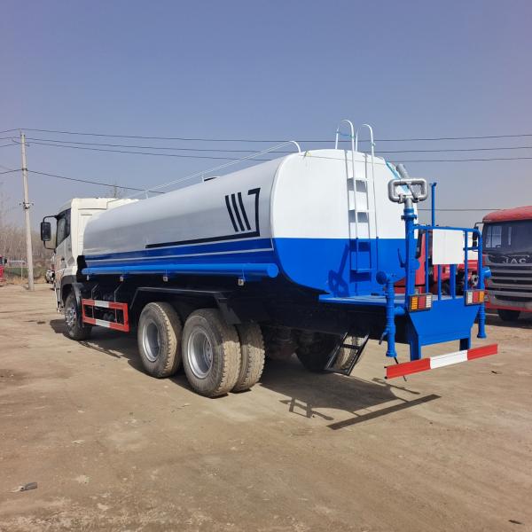 20 м3 245 л.с. Подержанный Кинленд Донгфэн 6х4 Спринклер Водосборник Водосборник подержанный