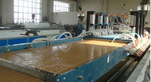 WPC Decorative Foam Board Machine , PVC CELUKA Foam Board Production Line